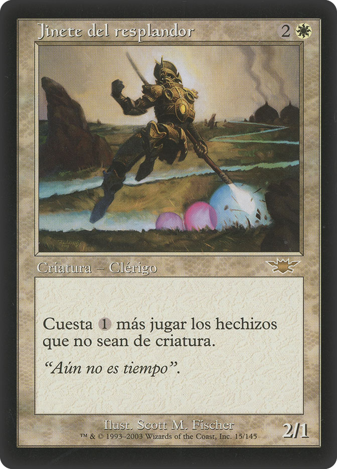 MTG 英語版　FOIL 輝きの乗り手　Glowrider Glowrider__05233.1645476783.