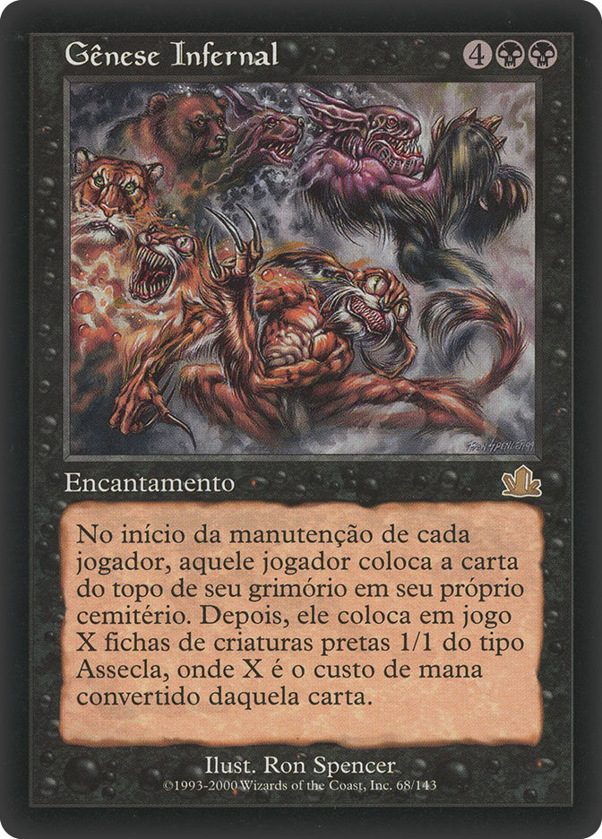 MTG 冥府からの誕生 Infernal Genesis Foil×3 まとめ MTG 冥府からの誕生 Infernal Genesis Foil×3 まとめ