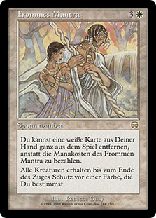 Reverent Mantra | Mercadian Masques - German | Star City Games