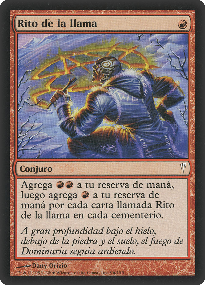 Rite of Flame | Coldsnap - Spanish | Star City Games