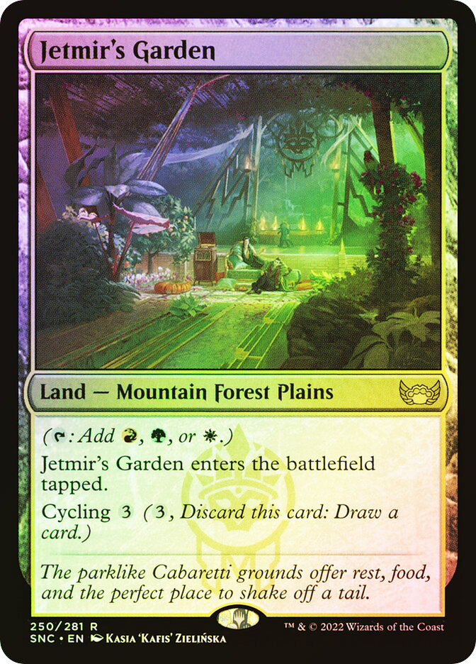 card garden mtg Jetmir's Garden