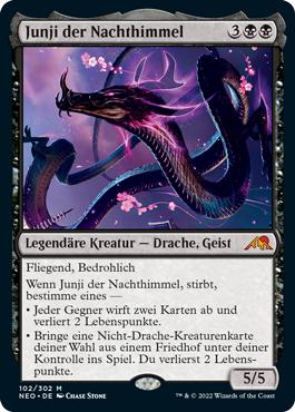 Junji, the Midnight Sky | Kamigawa: Neon Dynasty - German | Star