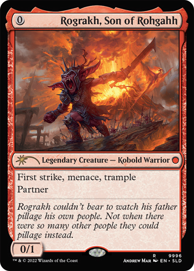 mtg rograkh son of rohgahh commander deck Ardenn, Intrepid Archaeologist and Rograkh, Son of Rohgahh PARTNERS EQUIPMENT Magic MTG Custom Commander Deck