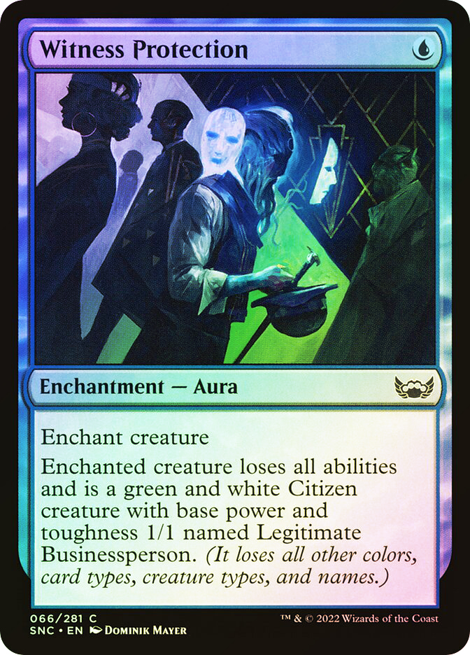 protection from card type mtg Witness | Streets of New Capenna Circle of Protection: Red MTG