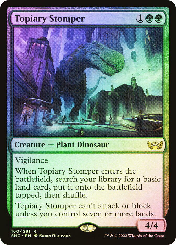 mtg スタンダード　バラ Topiary Stomper | Streets of New Capenna | Star City Games
