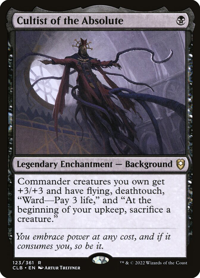 Cultist of the Absolute | Commander Legends: Battle for Baldur's