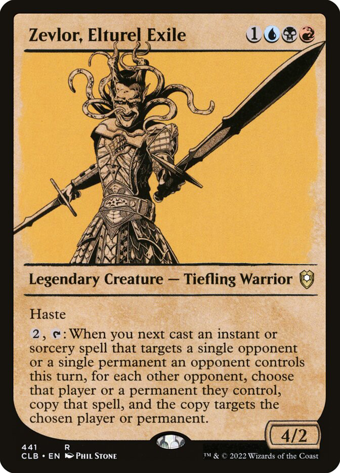 MAGIC The Gathering 英語版 EXILED Zevlor, Elturel Exile (Showcase) | Commander Legends: Battle