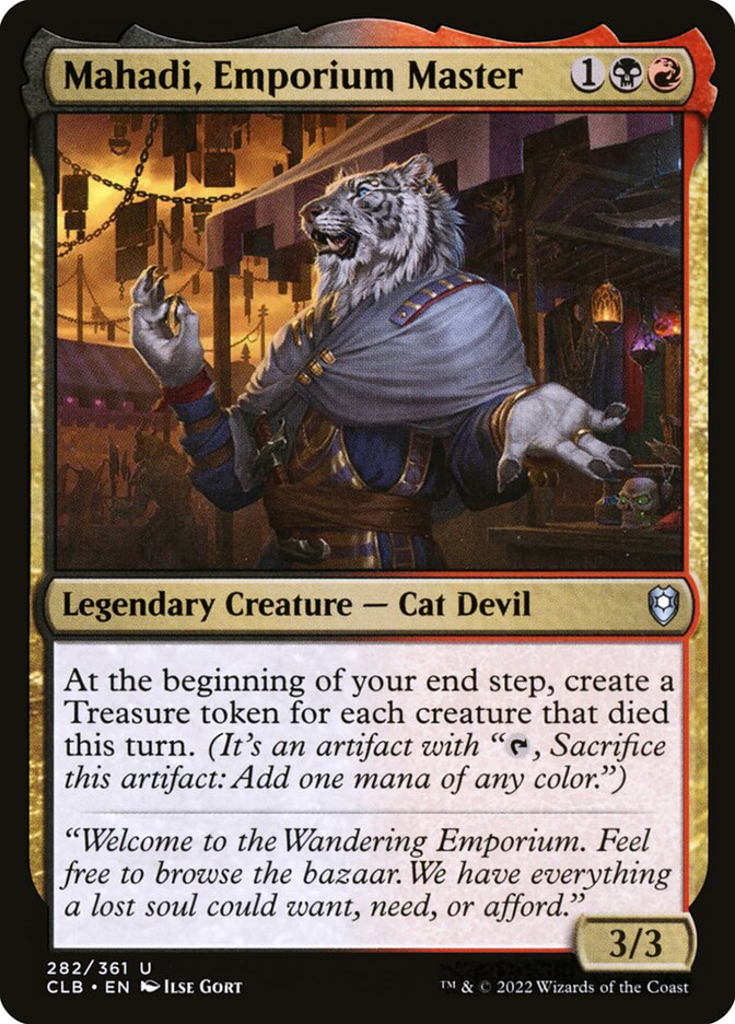 Mahadi, Emporium Master | Commander Legends: Battle for Baldur's
