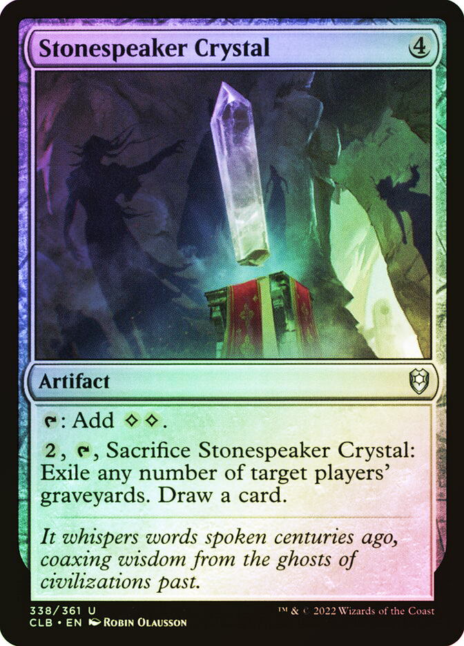 Stonespeaker Crystal | Commander Legends: Battle for Baldur's Gate