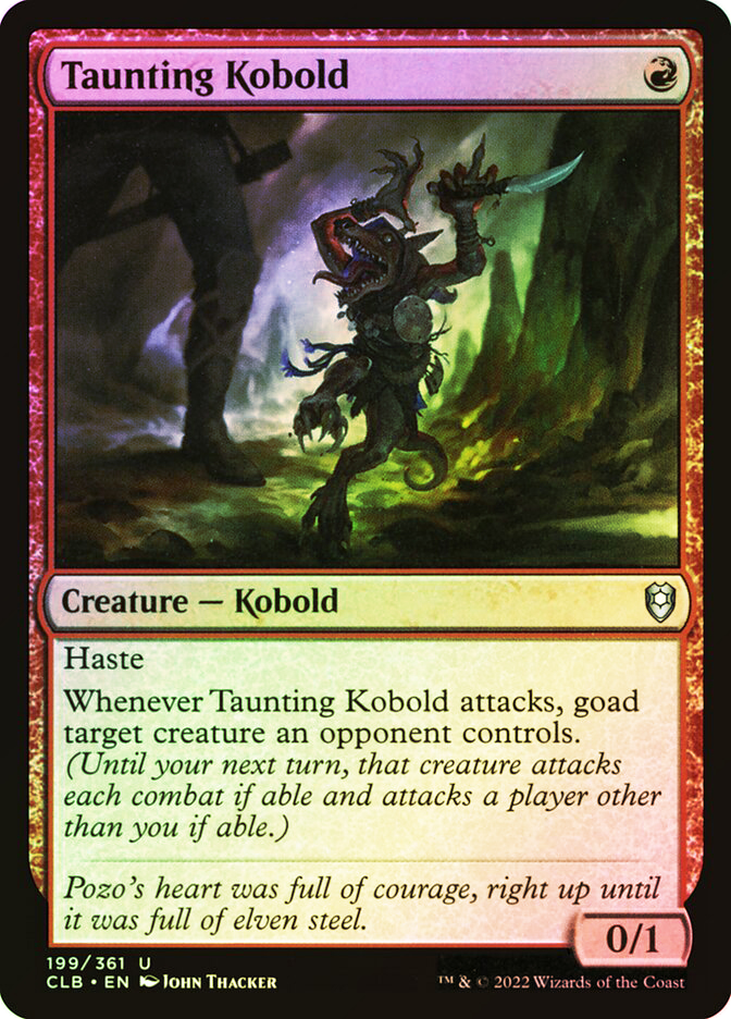 Taunting Kobold Taunting Kobold