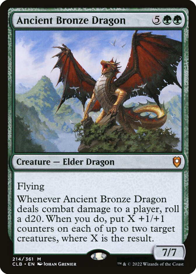 Ancient Bronze Dragon | Commander Legends: Battle for Baldur's