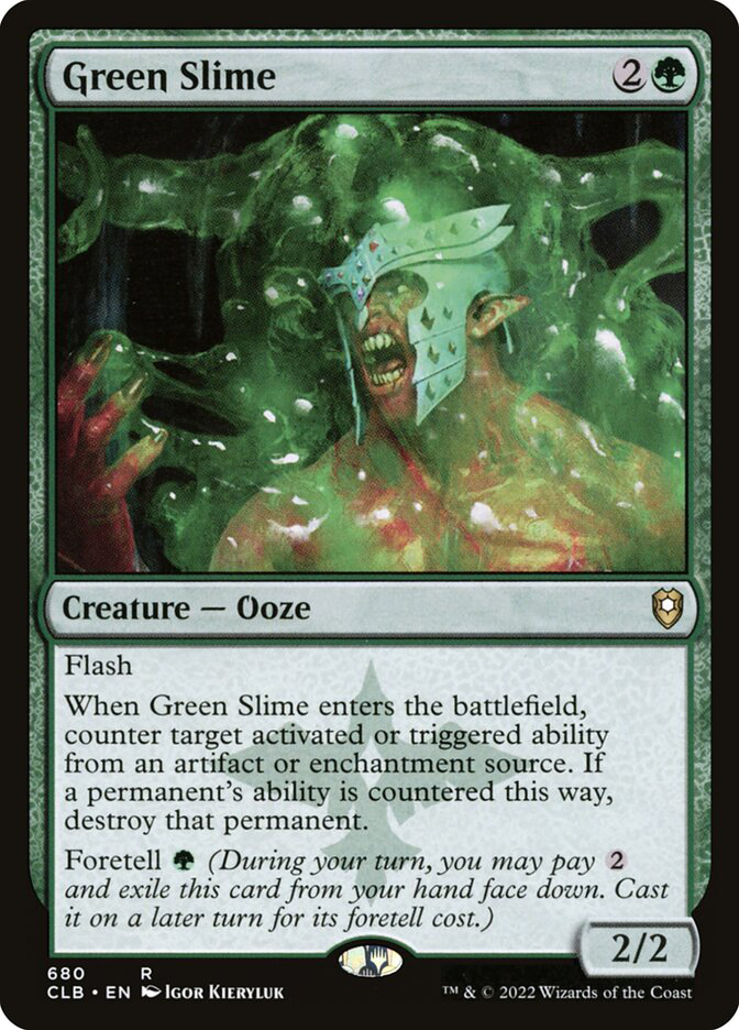 Green Slime | Commander Legends: Battle for Baldur's Gate | Star