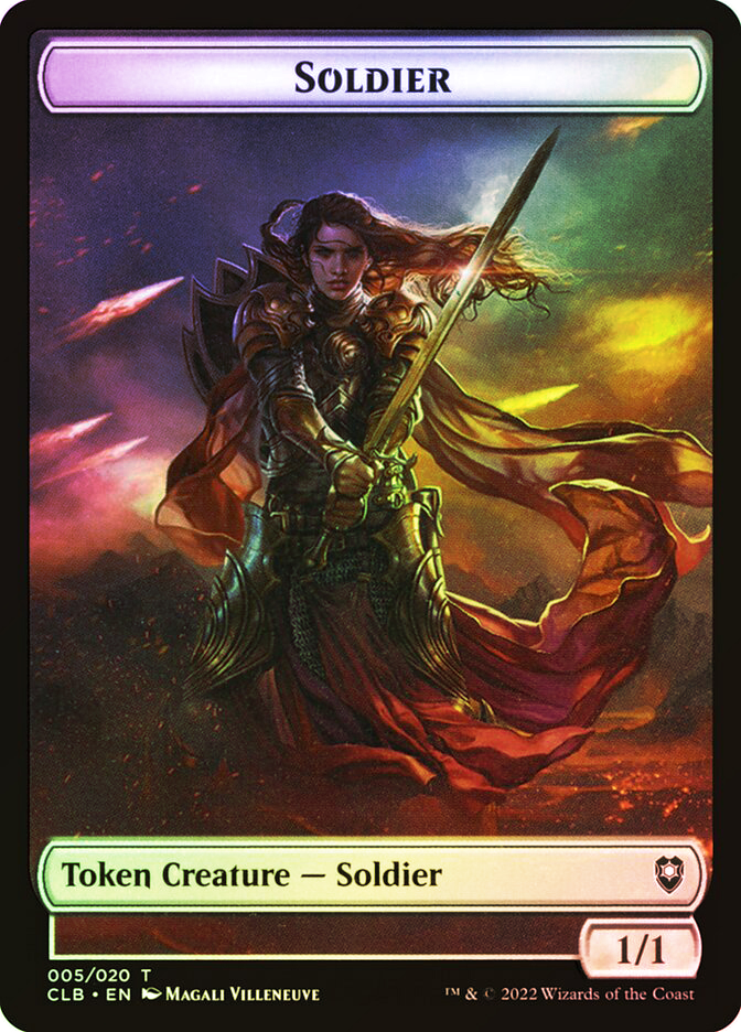 Soldier Token} // {Treasure Token} | Commander Legends: Battle for
