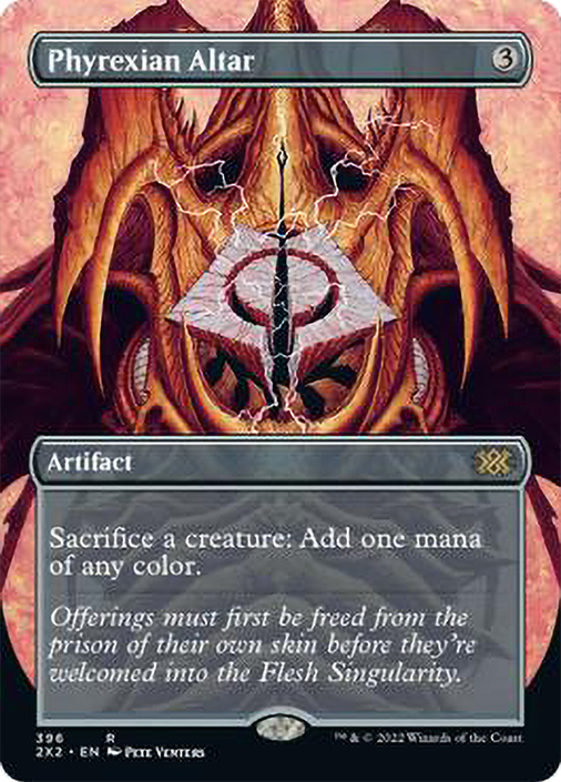 Phyrexian Altar マジック：ザ・ギャザリング Phyrexian Altar (Borderless) | Double Masters 2022
