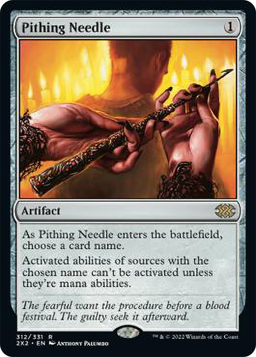 マジック：ザ・ギャザリング - MTG MPS Pithing Needle 全面光沢Foil NM MTG MPS Pithing Needle 全面光沢Foil NM