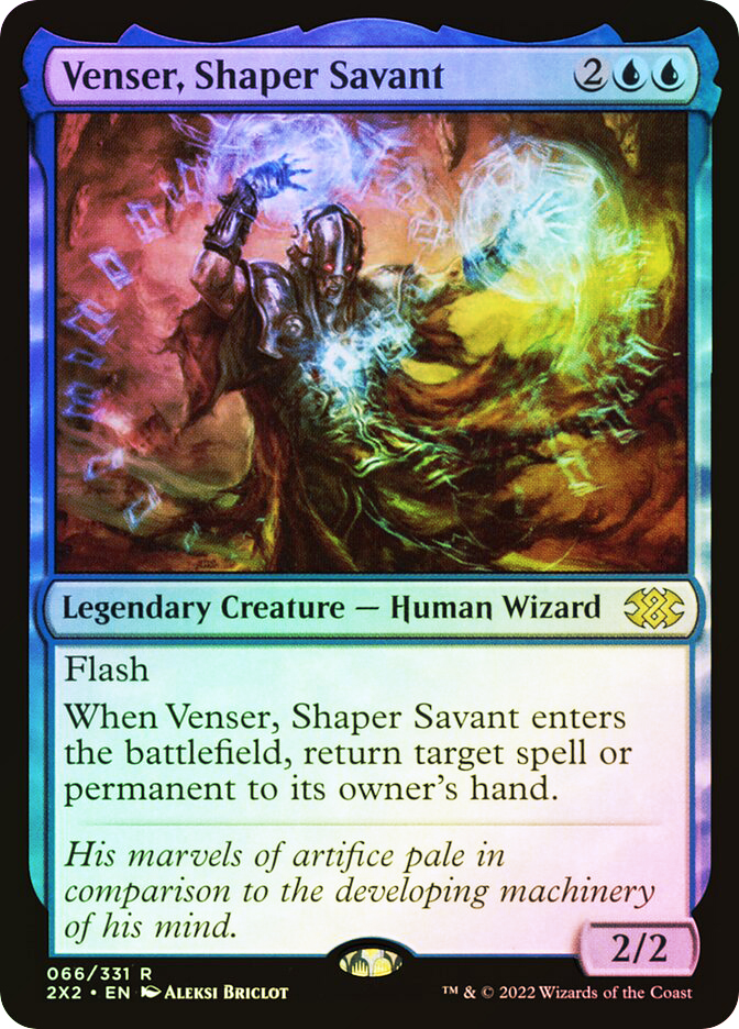 Venser, Shaper Savant | Double Masters 2022 | Star City Games