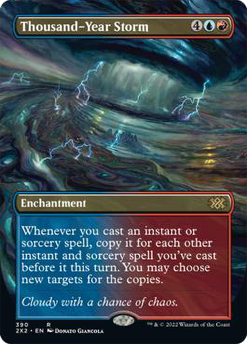 Thousand-Year Storm (Borderless) | Double Masters 2022