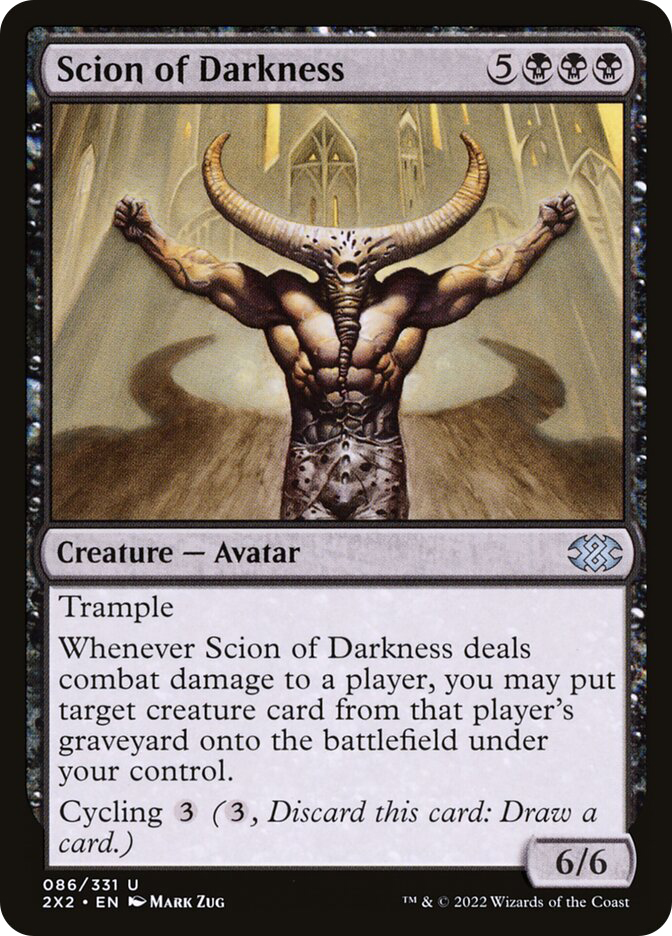 闇の末裔/Scion of Darkness Foil 英語 2枚 MTG scion-of-darkness-086__51278.