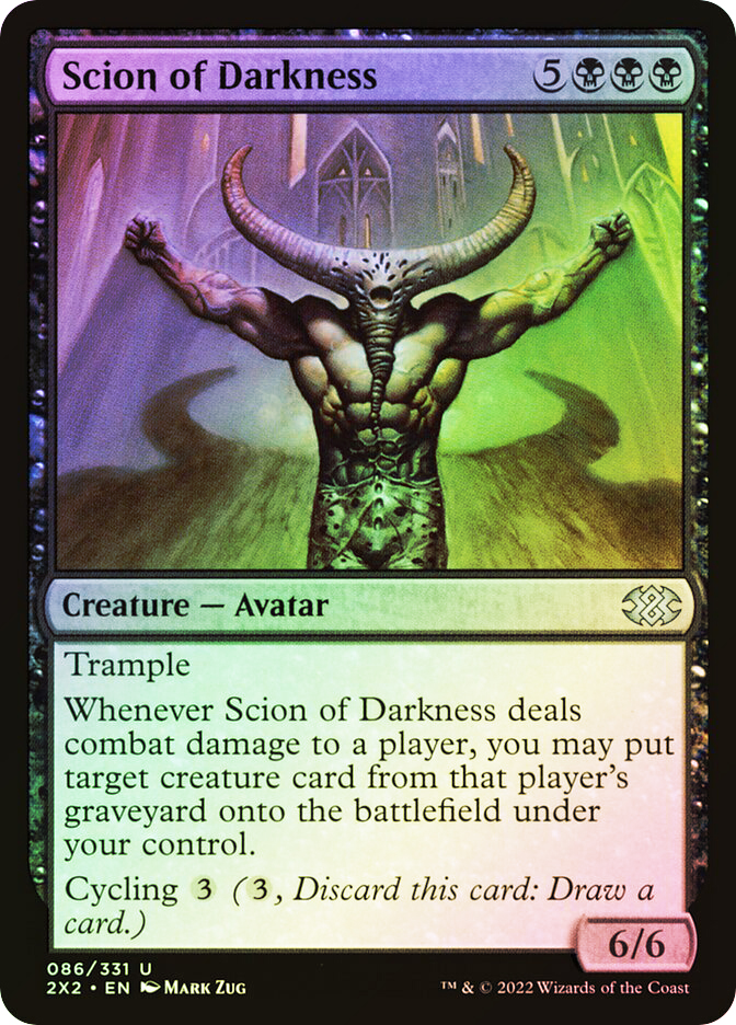 Scion of Darkness | Double Masters 2022 | Star City Games