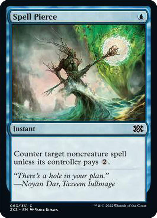 呪文貫き spell pierce MTG マスターピース MPS アモンケット Spell Pierce | Masterpiece Series: Amonkhet Invocations