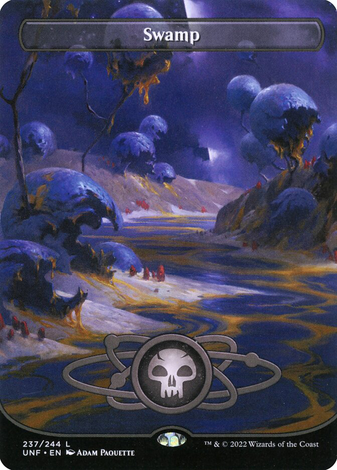 沼 Swamp アリーナArena 英語 Foil 3枚 MTG Swamp | Unfinity | Star City Games