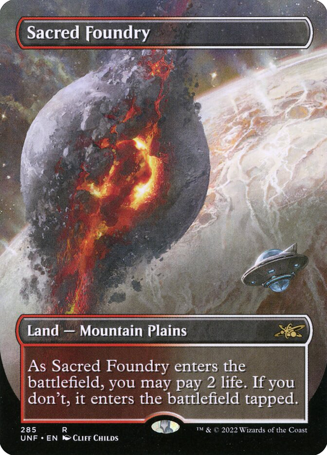【MTG】聖なる鋳造所/Sacred Foundry Foil Sacred Foundry | Unfinity | Star City Games