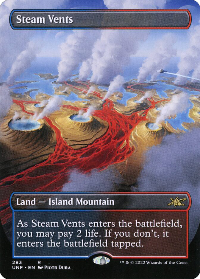 MTG 蒸気孔 Steam Vents unfinity non-Foil SteamVents283__97348.