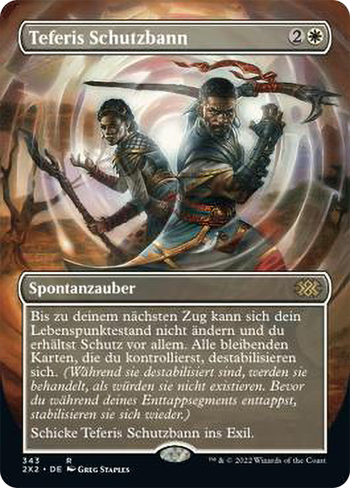 Teferi's Protection (Borderless) | Double Masters 2022 - Variants