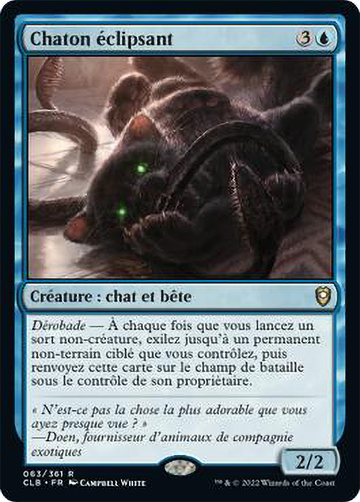 Displacer Kitten | Commander Legends: Battle for Baldur's Gate