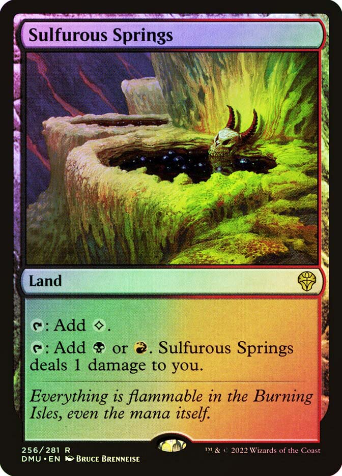 MTG 硫黄泉 Sulfurous Springs 3枚セット ICE 初版 Sulfurous Springs | Ice Age - French | Star City Games