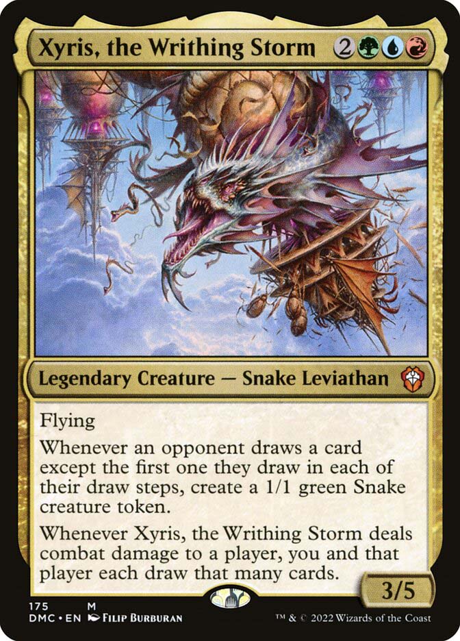 Storm World(英) MtG Xyris, the Writhing Storm | Dominaria United Commander
