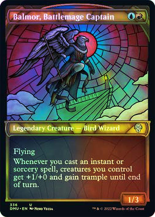 Balmor, Battlemage Captain (Showcase) (Textured Foil
