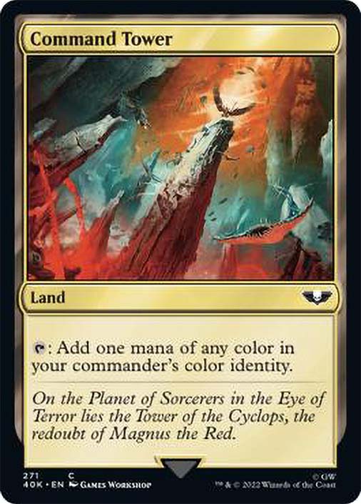 Command Tower (#271) | Warhammer 40,000 Commander | Star