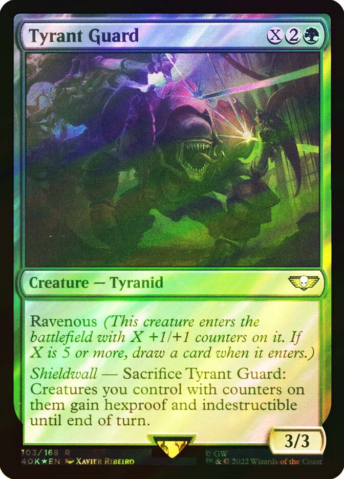 Tyrant Guard (Surge Foil) | Warhammer 40,000 Commander