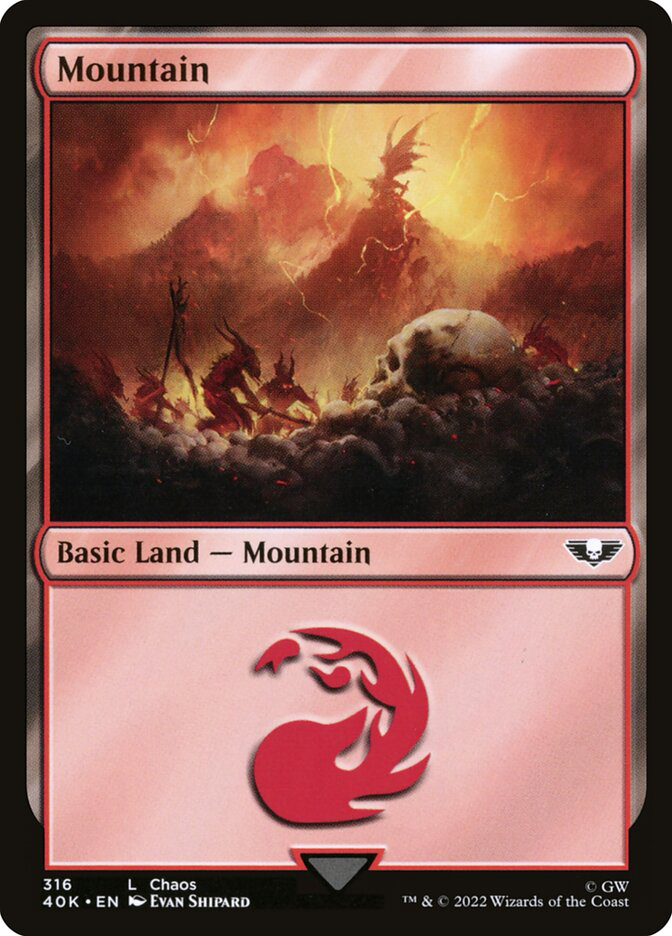 Mountain | Warhammer 40,000 Commander | Star City Games