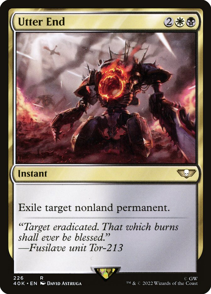 Utter End | Warhammer 40,000 Commander | Star City Games