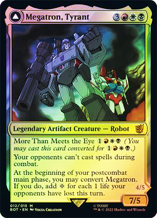 Megatron, Tyrant // Megatron, Destructive Force | Transformers | Star City Games Megatron, Tyrant // Megatron, Destructive Force | Transformers | Star City Games