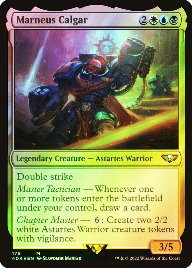 mtg marneus calgar commander deck MTG Commander Deck EDH Deck Marneus Calgar 100 Magic Cards Custom Deck  Tokens Warhammer 40k Esper main image 1