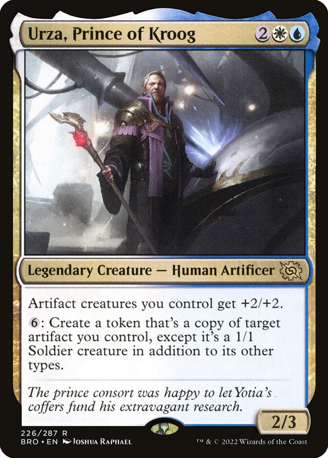 Urza, Prince of Kroog | The Brothers' War | Star City Games