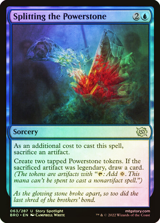 mtg powerstone cards Stainless Steel Token The Gathering Powerstone Token | Dominaria United