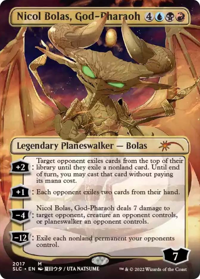 MTG Nicol Bolas， the Ravager Nicol Bolas， the Arisen Secret Lair