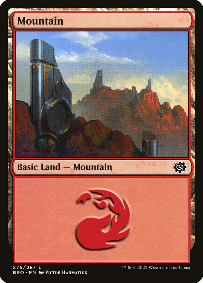 MTG 山 Mountain ARN トレーディングカード