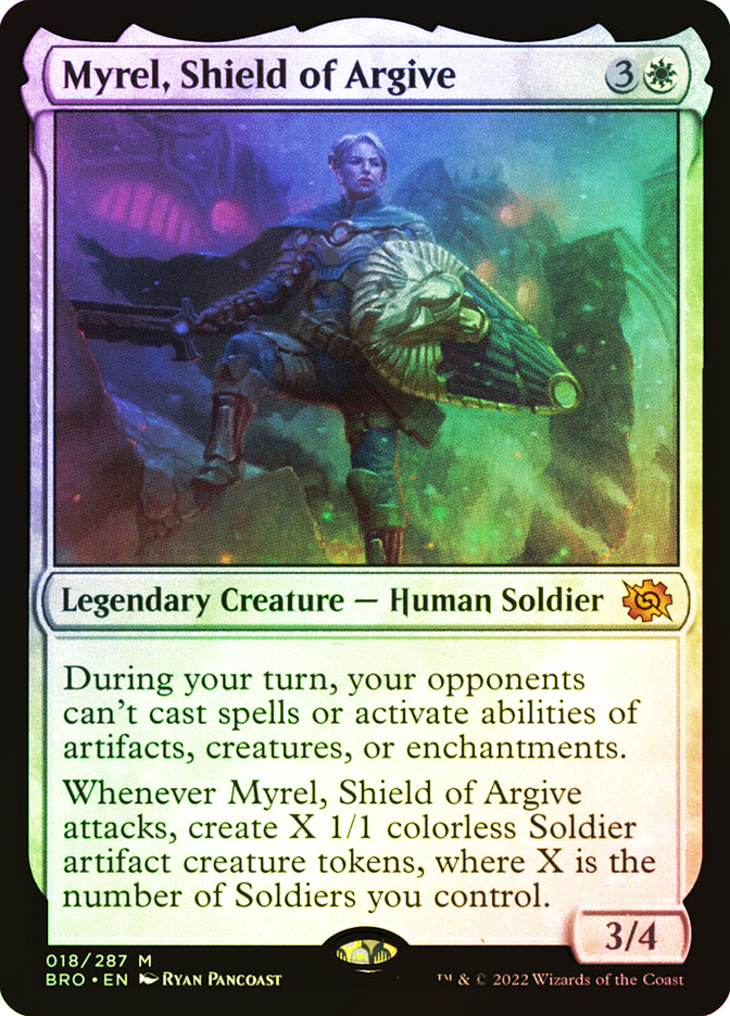 Myrel, Shield of Argive | The Brothers' War | Star City Games