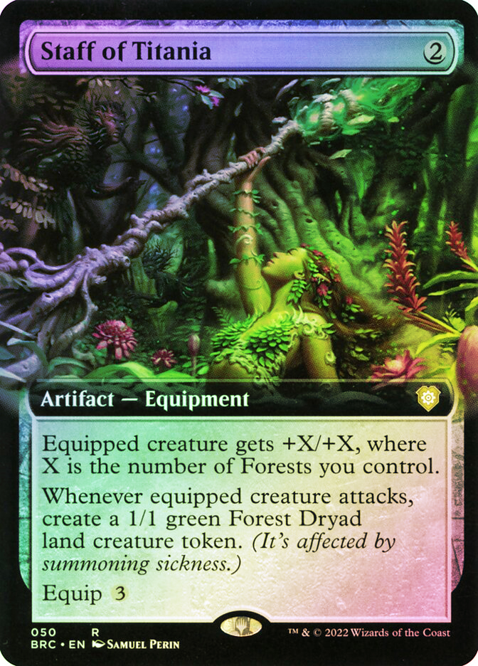 Staff of Titania | The Brothers' War Commander | Star City Games