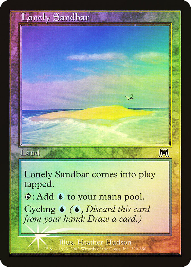 孤立した砂州/Lonely Sandbar Foil 英語 4枚 MTG Lonely Sandbar | Onslaught | Star City Games