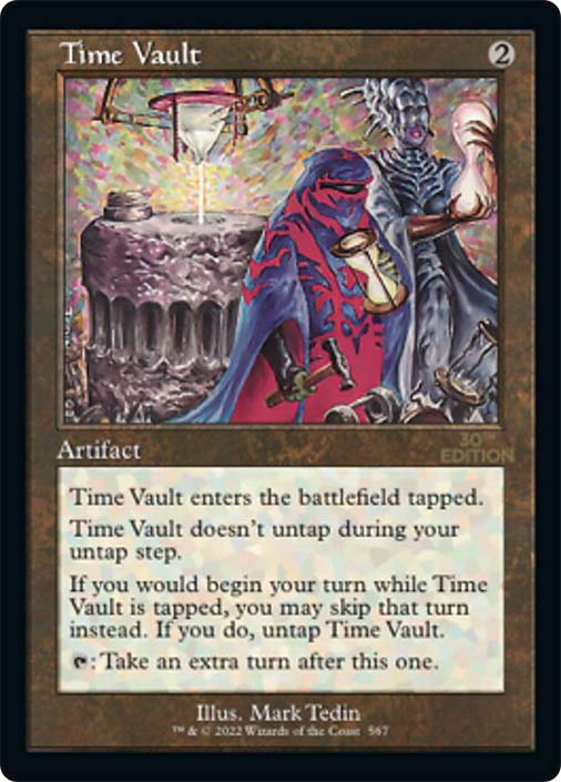 【Collector's Edition】Time Vault Time Vault · Vintage Masters (VMA) #287 · Scryfall Magic The
