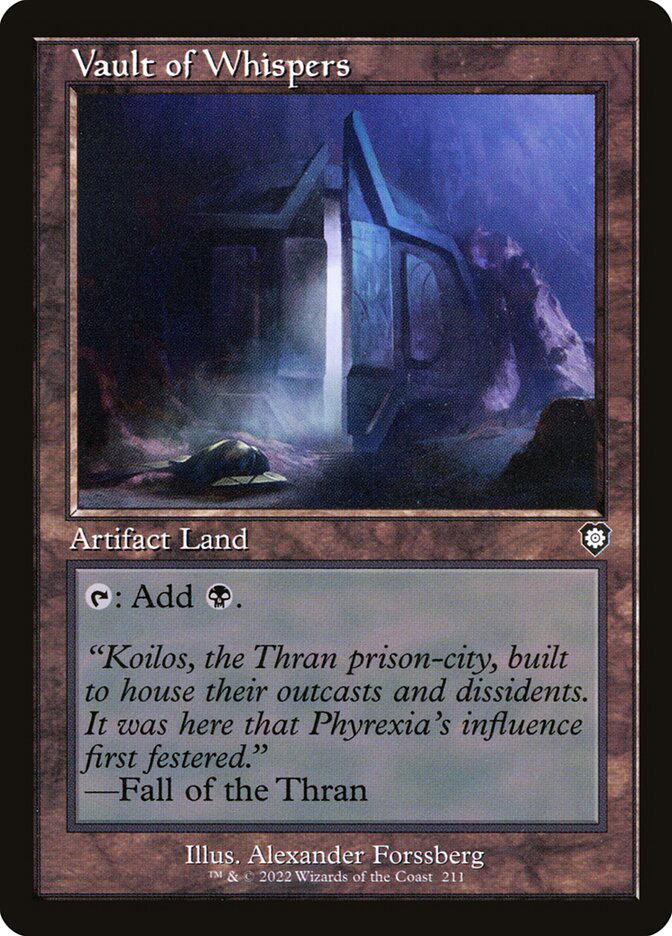 Vault of Whispers (Retro Frame) | The Brothers' War