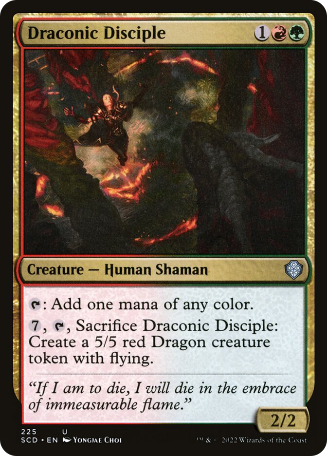Draconic Disciple | Starter Commander Decks | Star City Games