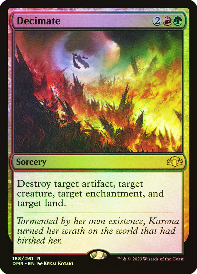 Decimate | Dominaria Remastered | Star City Games