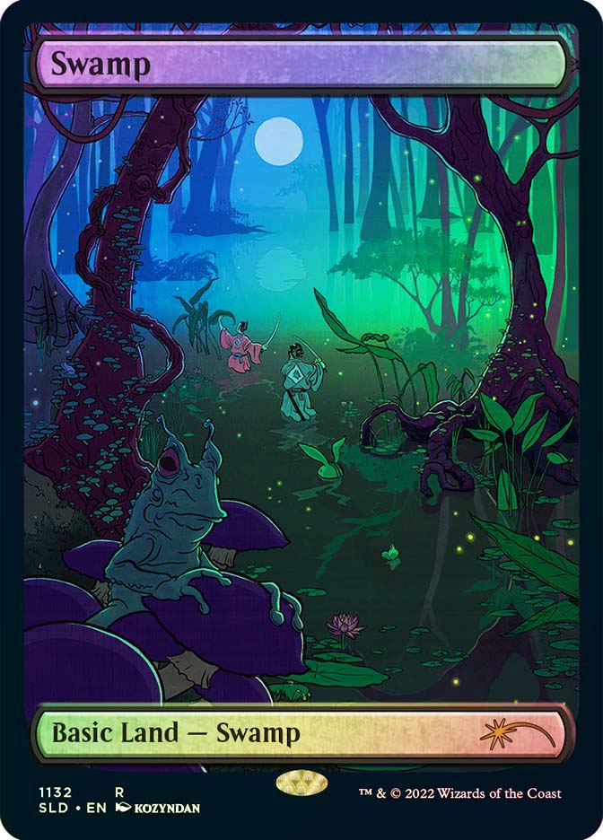 Swamp (Secret Lair) (#1132) (Full Art) | Promo: General
